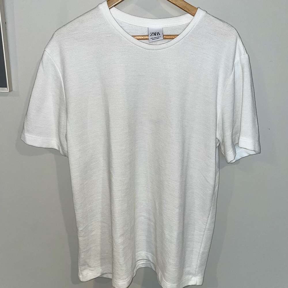 Men’s Zara Ribbed T-Shirt